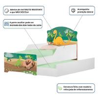 Bicama Infantil Tick Dinossauro Com Colchões