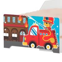 Bicama Infantil Tick Ursinho Bombeiro Com Colchão - 6