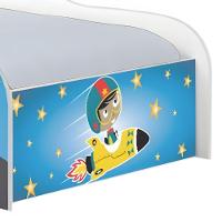 Cama Infantil Glow Astronauta E Foguete - 5