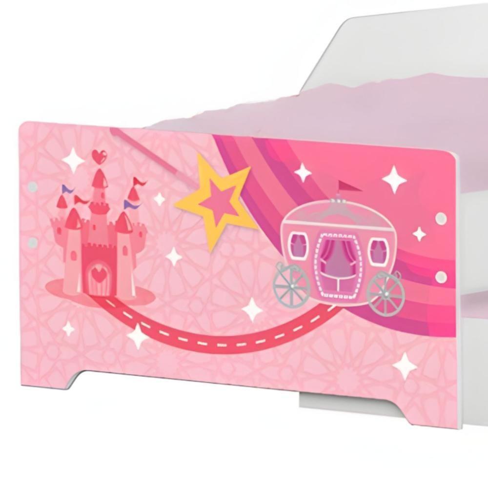 Bicama Infantil Tick Carruagem E Castelo Com Colchões - 6