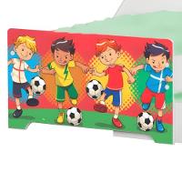 Bicama Infantil Adesivado Futebol Meninos Rosa - 5