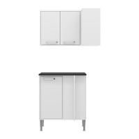 Armário de Cozinha com Nicho e Balcão de Canto Xangai - 6