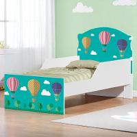 Cama Infantil Tick Balão No Céu Com Colchão - 1