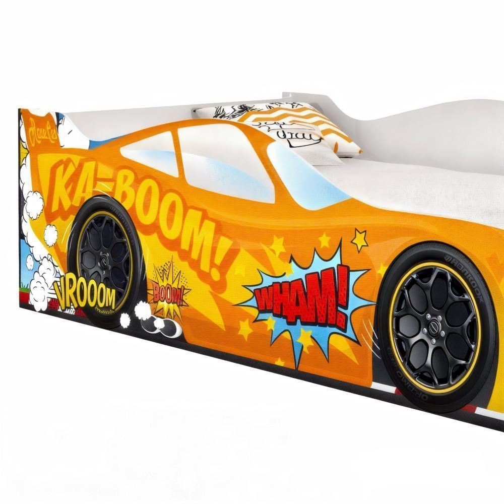 Cama Infantil Glow Faísca Laranja - 4