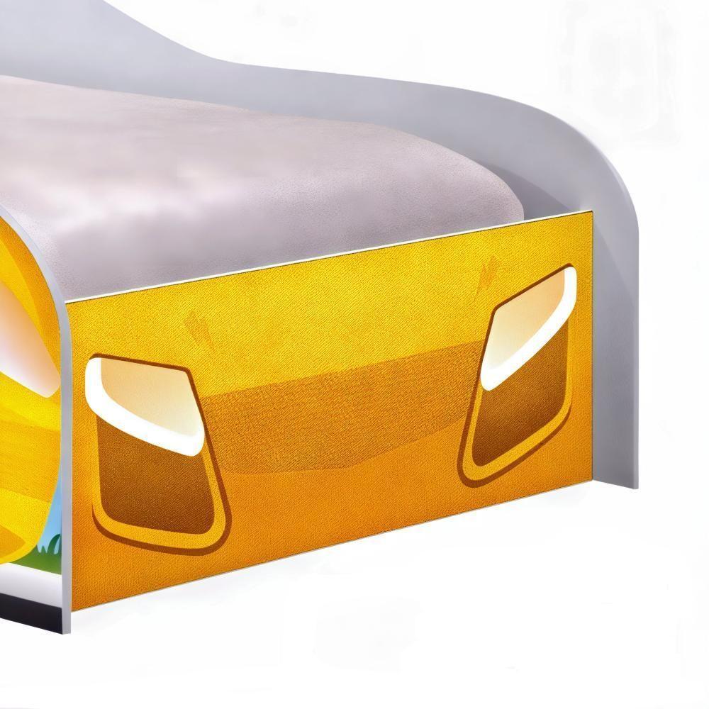 Cama Infantil Glow Faísca Laranja - 5
