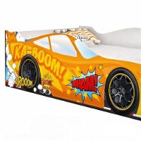 Cama Infantil Glow Faísca Laranja