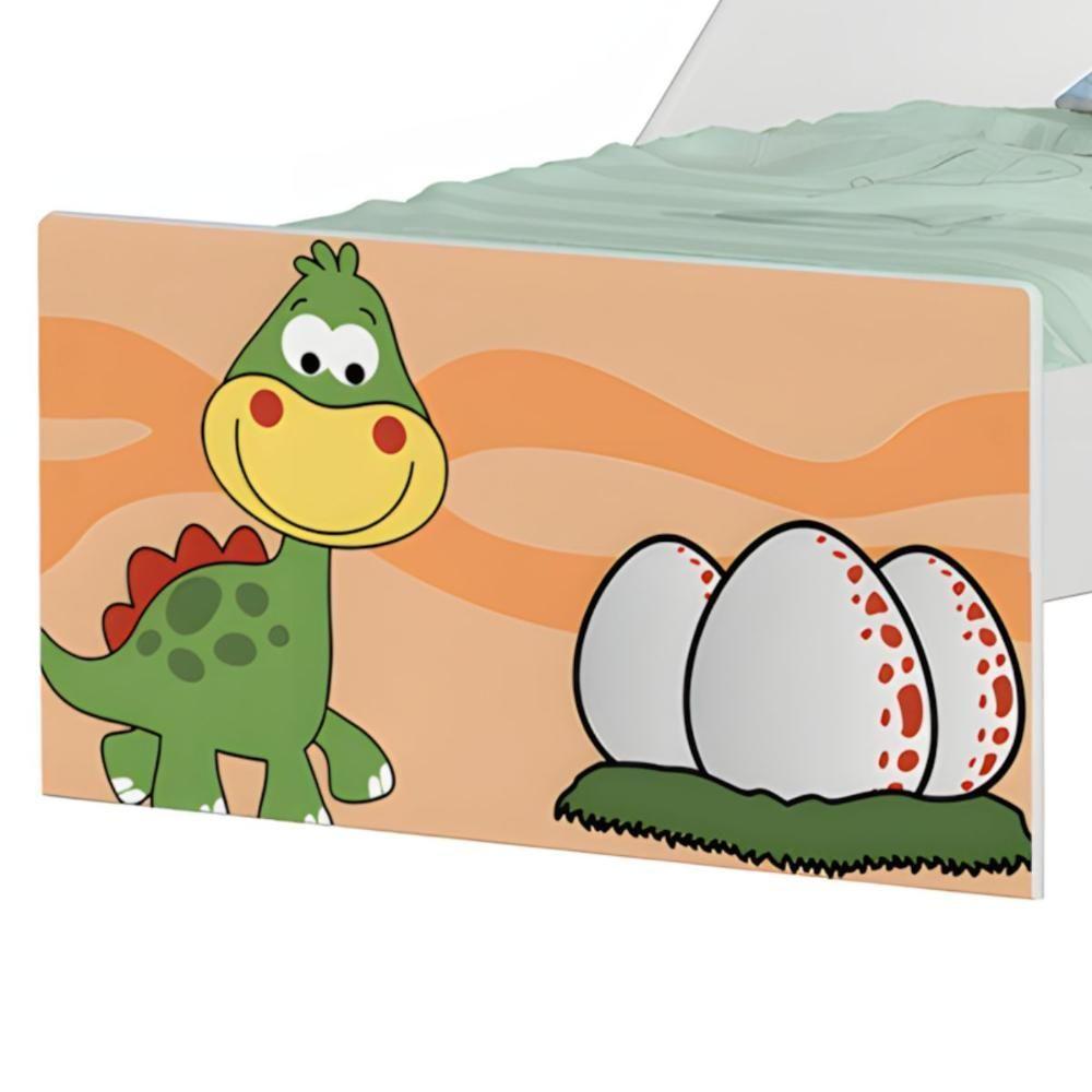 Cama Infantil Tick Dinossauro Bebê Com Colchão - 5