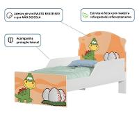 Cama Infantil Tick Dinossauro Bebê Com Colchão - 2