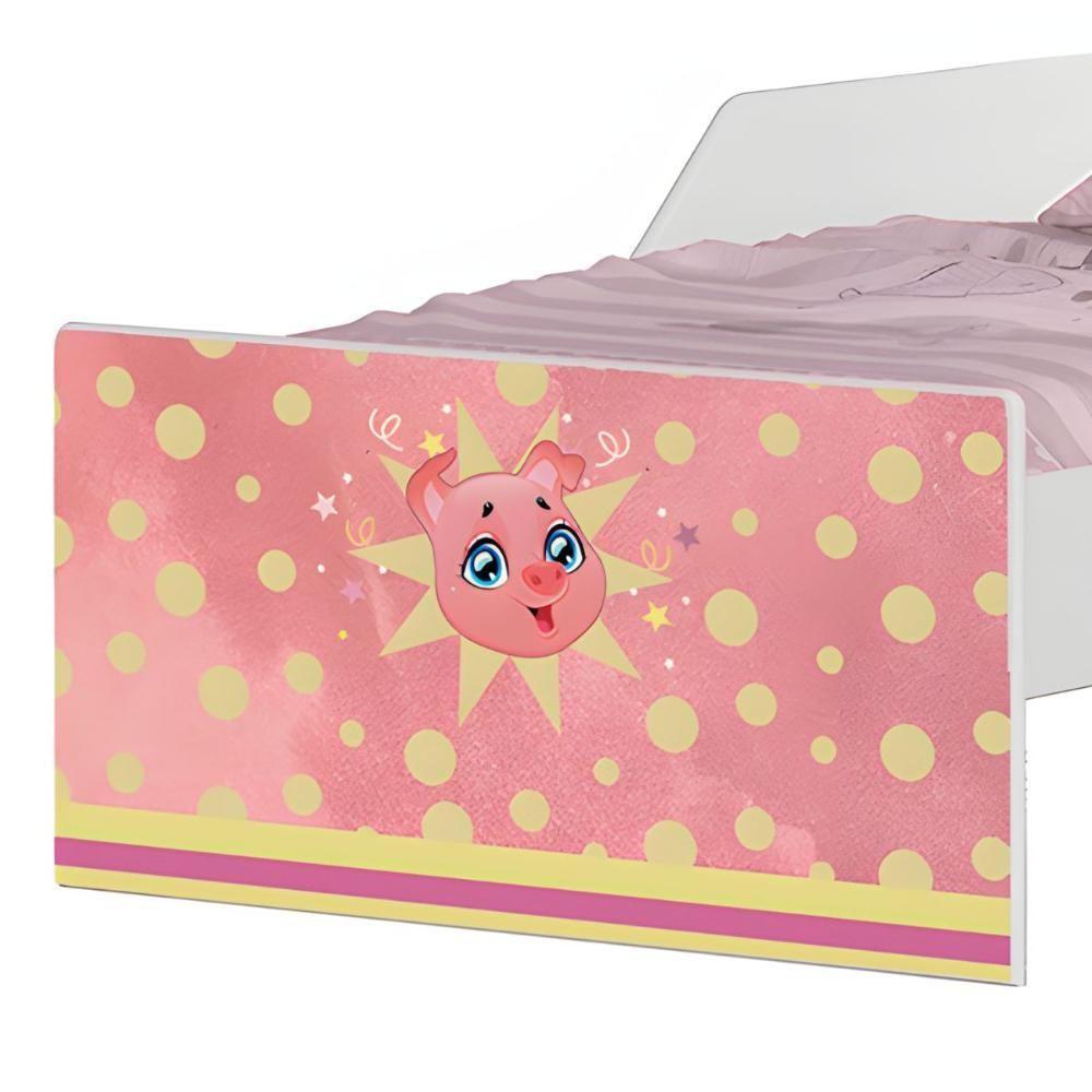 Cama Infantil Tick Porquinho Pig Com Colchão - 5