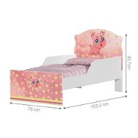 Cama Infantil Tick Porquinho Pig Com Colchão - 3
