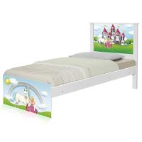 Cama Solteiro Hop Com Cabeceira Princesa Encantada - 6