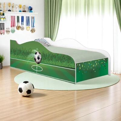 Cama Solteiro Glow Futebol Com Colchão