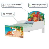 Cama Infantil Tick Jurassic Dinossauros Com Colchão - 2