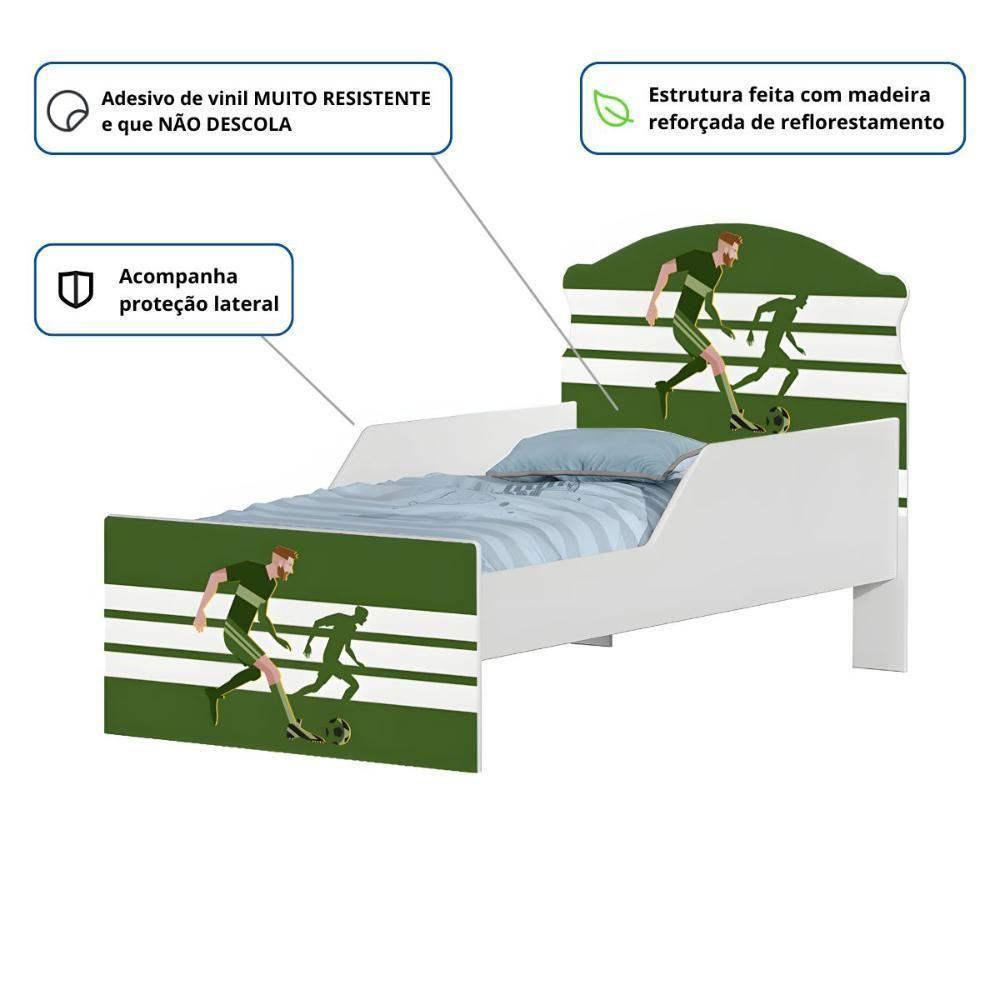 Cama Infantil Tick Futebol Jogador - 3