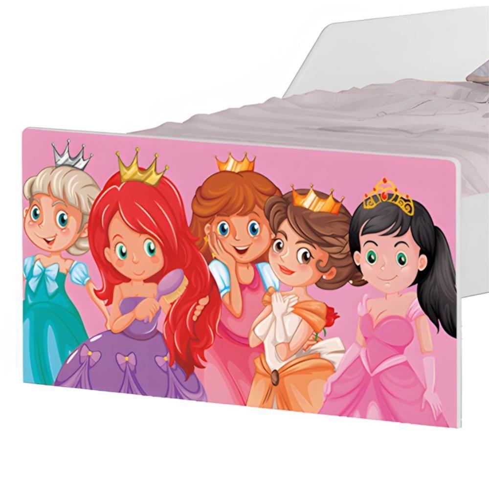 Cama Infantil Tick Princesas Com Colchão - 5