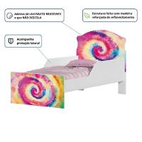 Cama Infantil Tick Tie Dye Com Colchão - 2