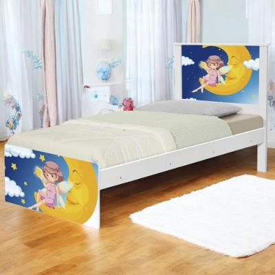 Cama Solteiro Hop Com Cabeceira Fadinha Encantada