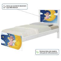 Cama Solteiro Hop Com Cabeceira Fadinha Encantada - 3