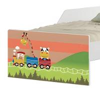 Cama Infantil Tick Trenzinho Com Colchão - 5