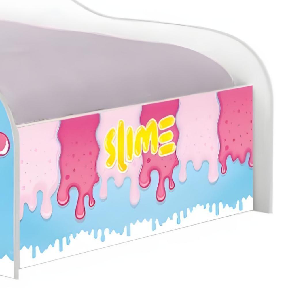 Cama Solteiro Glow Slime Menina Solteiro - 5