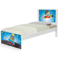 Cama Solteiro Hop Com Cabeceira Astronauta - 6