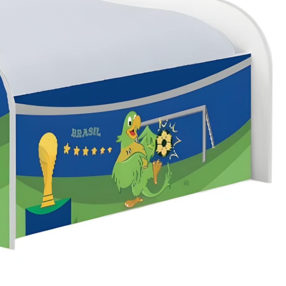 Cama Solteiro Glow Copa Do Mundo Solteiro - 5