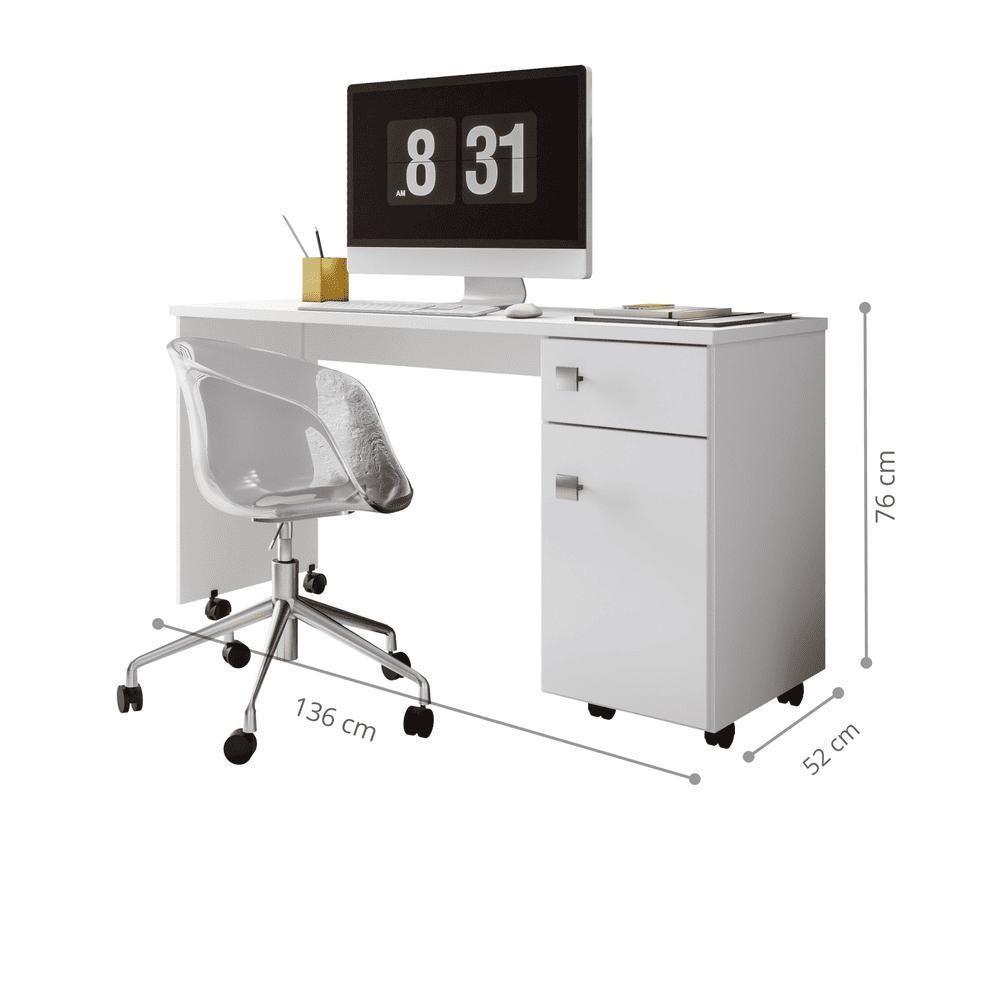 Mesa Para Computador Portugal Branco - 2