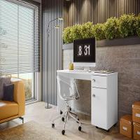 Mesa Para Computador Portugal Branco - 1