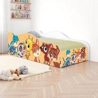 Cama Infantil Glow Bichinhos Com Colchão - 1