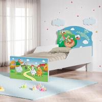 Cama Infantil Tick Fazendinha Com Colchão - 1