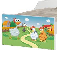 Cama Infantil Tick Fazendinha Com Colchão - 5