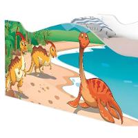 Cama Solteiro Glow Jurassic Dinossauros Solteiro Com Colchão