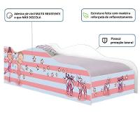 Cama Solteiro Glow Bailarinas Meninas Solteiro Com Colchão - 2