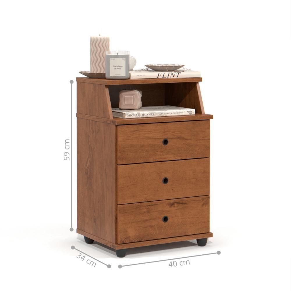 Mesa De Cabeceira Lux Freijo - 2