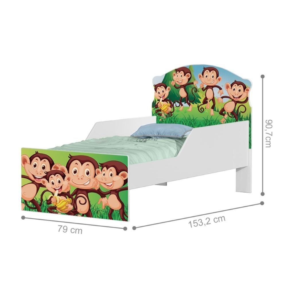 Cama Infantil Tick Macacos - 2