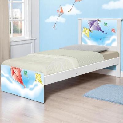 Cama Solteiro Hop Com Cabeceira Pipas