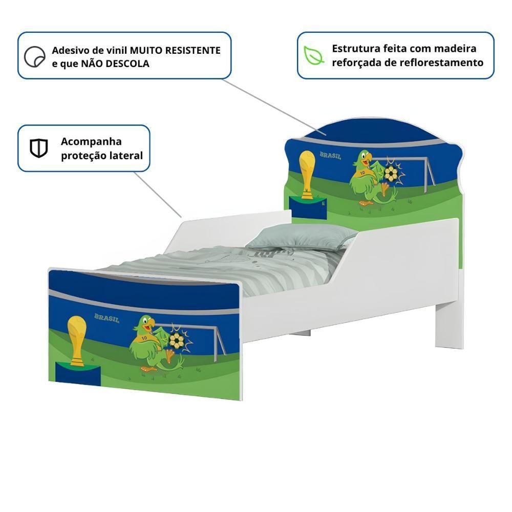 Cama Infantil Tick Copa Do Mundo - 3