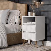 Mesa De Cabeceira Imola Branco - 1