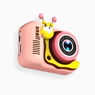 Câmera Digital Infantil Com Capa Anti-queda – Diversão E Criatividade Para Os Pequenos - Rosa