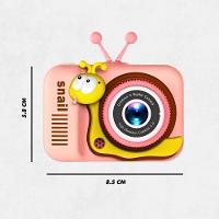 Câmera Digital Infantil Com Capa Anti-queda – Diversão E Criatividade Para Os Pequenos - Rosa - 8
