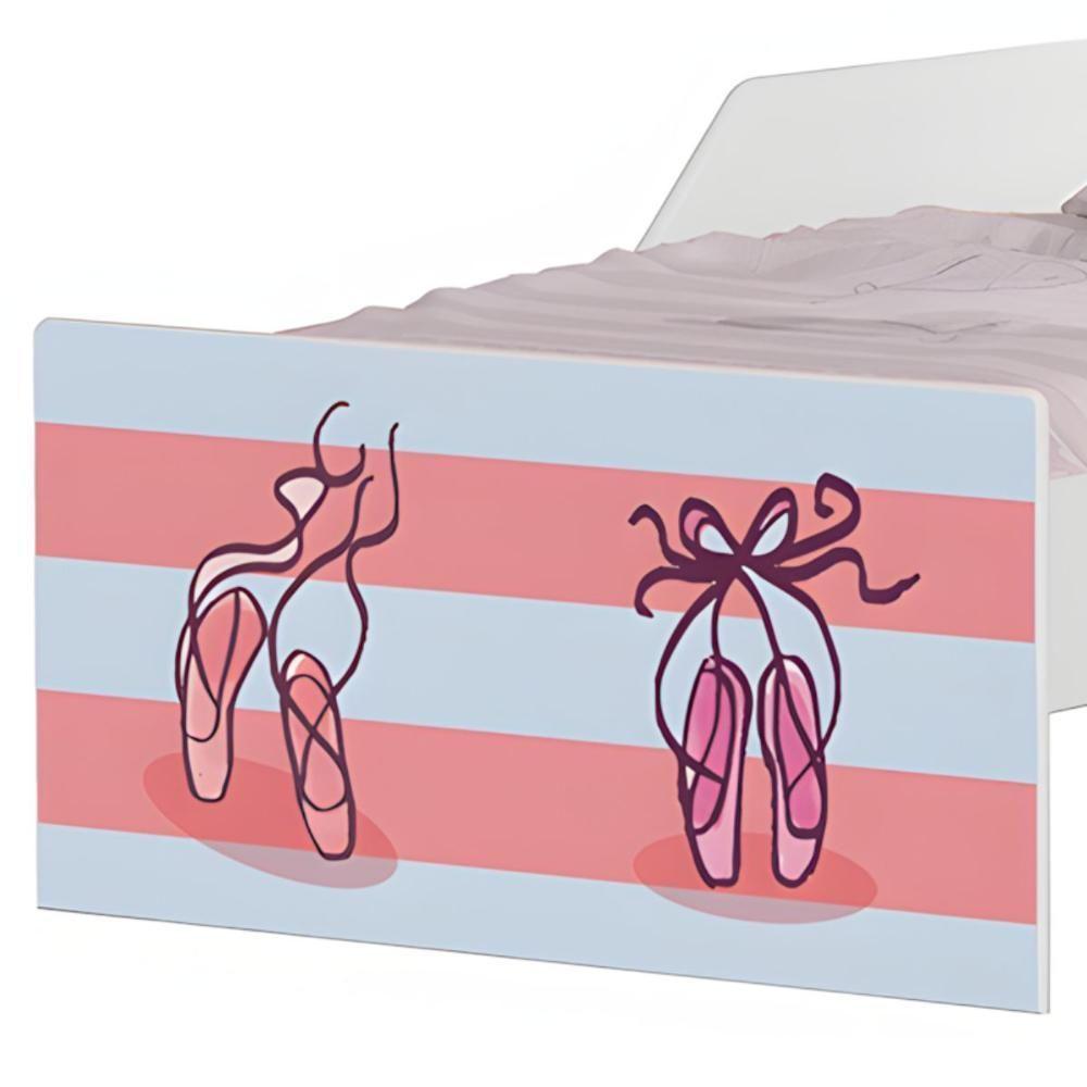 Cama Infantil Tick Bailarinas Meninas Com Colchão - 4