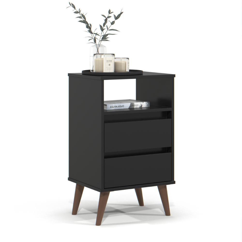 Mesa De Cabeceira Imola Preto - 3