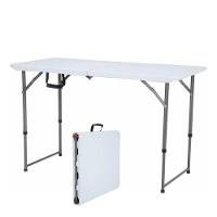 Mesa Robust Dobrável Multiuso 1,20m - Branca - 1