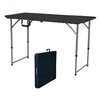 Mesa Robust Dobrável Multiuso 1,20m - Preta - 1