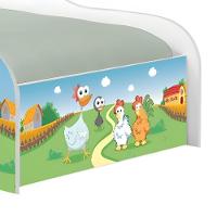 Cama Solteiro Glow Fazendinha Solteiro Com Colchão - 5