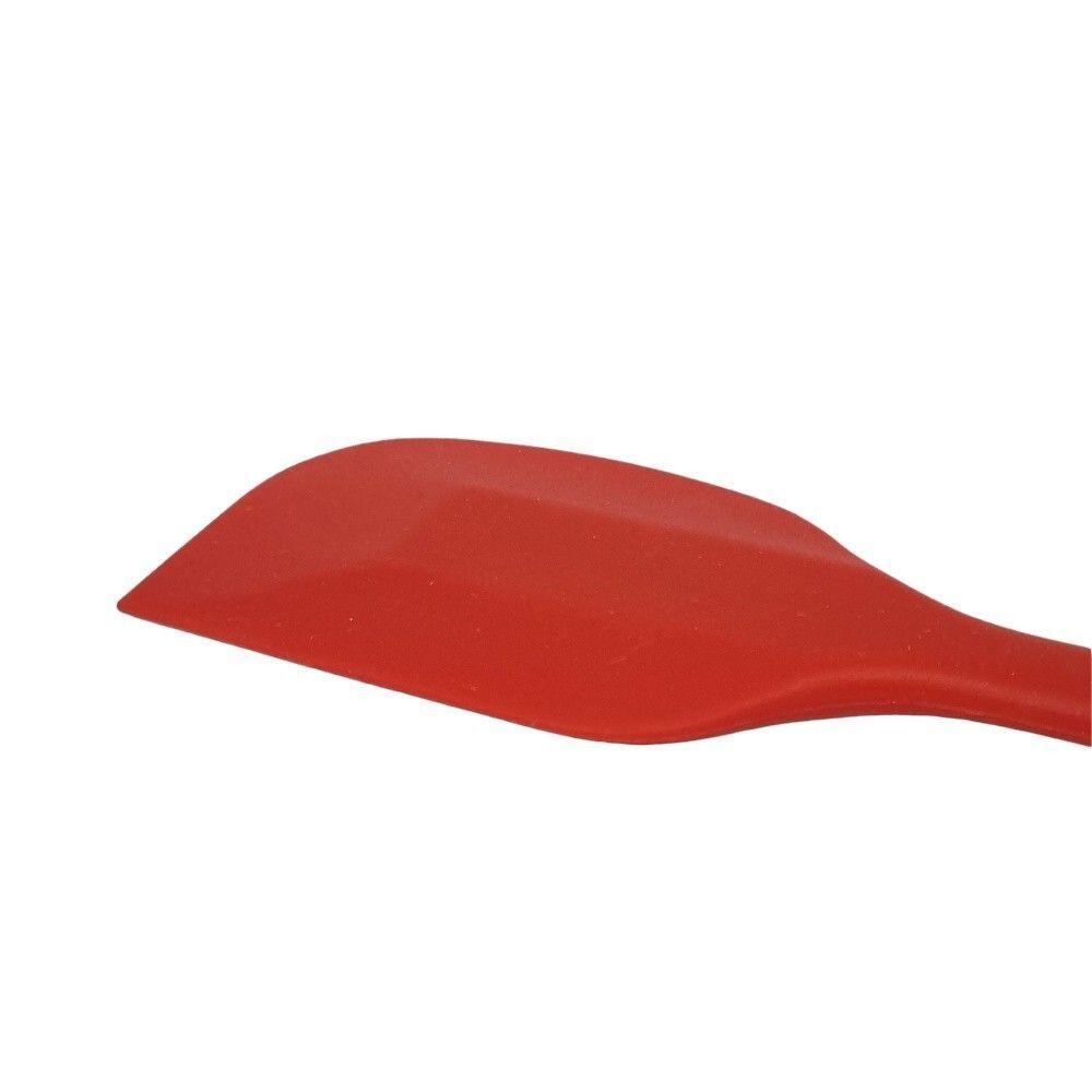 Espátula De Silicone Vermelha 27cm Com Suporte Para Coberturas Fechadas - 4