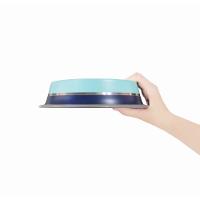 Comedouro Inox Dual Azul G 850ml Para Pets - Germanhart - 3