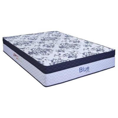 Colchão King Molas Masterpocket Ensacadas Blue Extra White (193x203x32) - Paropas