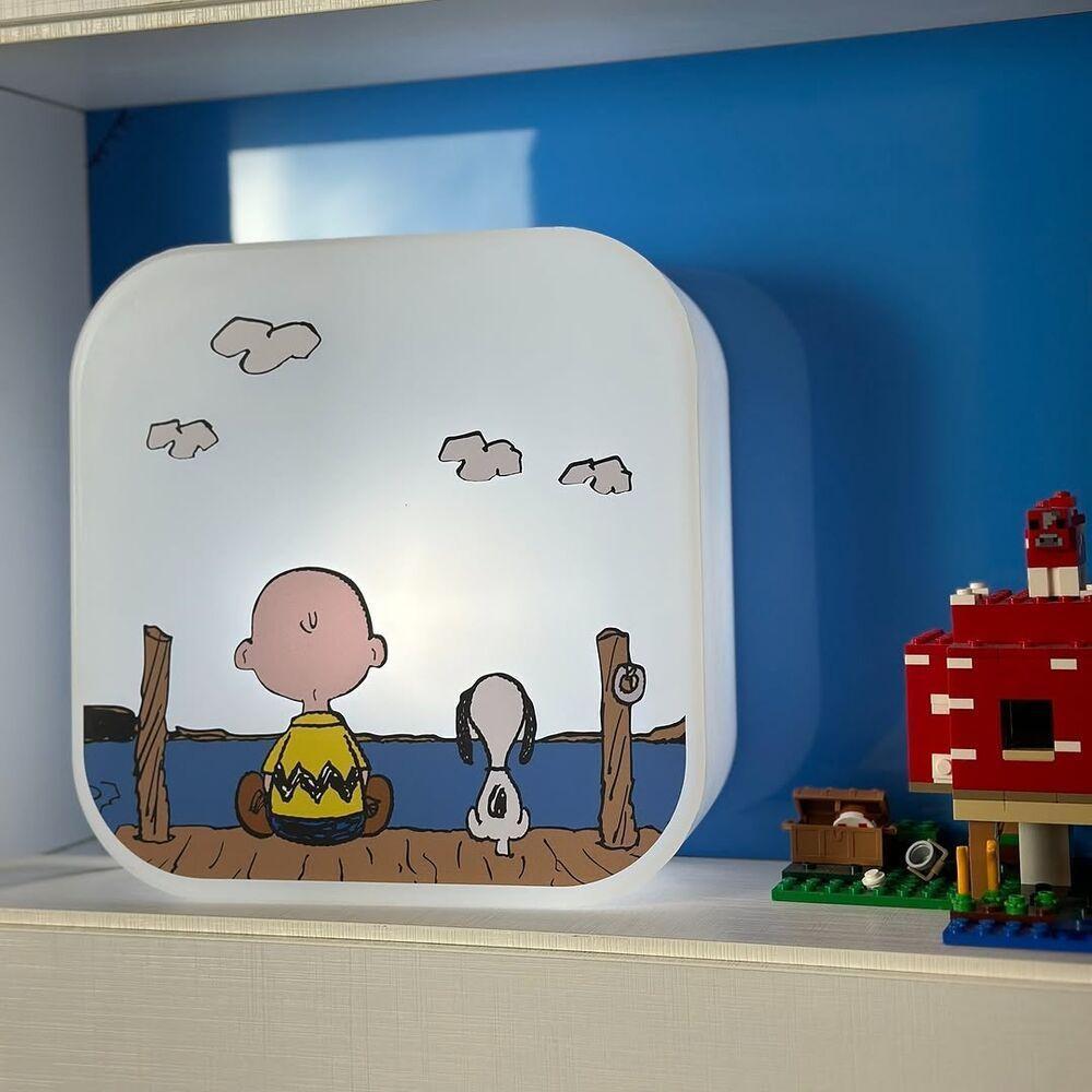 Iluminação Charmosa Snoopy E Charlie Brown: Transforme Seu Ambiente Com Estilo! - 4