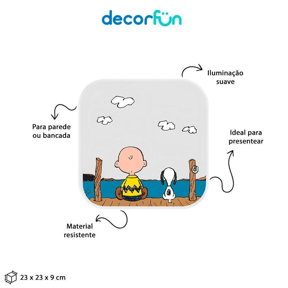 Iluminação Charmosa Snoopy E Charlie Brown: Transforme Seu Ambiente Com Estilo! - 6